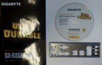 Gigabyte GA-B85M-D2V Handbuch - Blende - Treiber CD   #32281