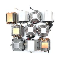 CPU Kühler Bundle 10 Verschiedene Modelle Sockel 939 AM2 AM2+ AM3 AM3+   #92186