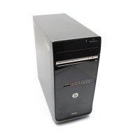 HP Pavilion P6 Micro-ATX PC Gehäuse USB 3.0  schwarz   #110619