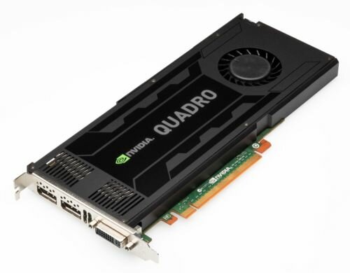 nVIDIA Quadro K4000 Workstation Grafikkarte 3 GB GDDR5 PCI-E   #36896