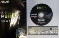 ASUS P8H67  Handbuch - Blende - Treiber CD   #31266