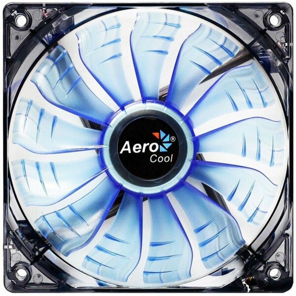AeroCool A1425H12 LED blau 140mm Gehäuselüfter   #41762