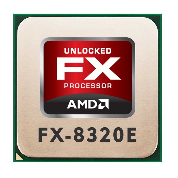 AMD FX Series FX-8320E (8x 3.20GHz) FD832EWMW8KHK CPU Sockel AM3+   #39460