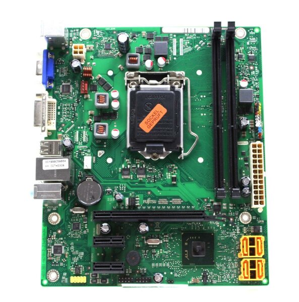 Fujitsu D2990-A21 GS1 Intel H61 Mainboard Micro ATX Sockel 1155   #92199