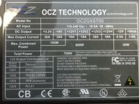 OCZ GameXStream 700W OCZGXS700 ATX Netzteil 700 Watt...