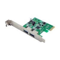 2 Port USB 3.0 Controllerkarte PCI Express x1   #71472