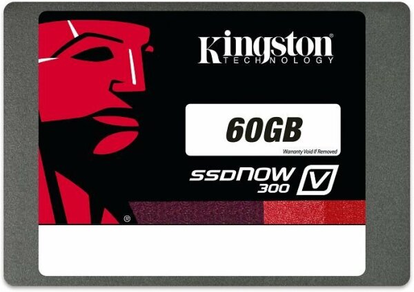 Kingston SSDNOW V300 60 GB 2.5 Zoll SATA-III 6Gb/s SV300S37A/60G SSD   #91956