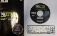 ASUS P8Z77-V manual - i/o-shield - CD-ROM with drivers...