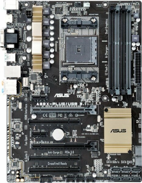ASUS A88X-Plus/USB 3.1 90MB0QX0-M0EAY0 AMD A88X ATX Sockel FM2+   #125751