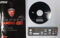 MSI B150 Gaming M3 MS-7978 Rev.2.0 - Handbuch - Blende -...