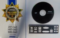 MSI Z87-G43 / H87-G43 / B85-G43 Handbuch - Blende -...