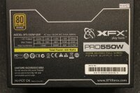 XFX PRO XPS-550W-SEW ATX Netzteil 80 Plus 550 Watt 80+...