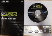 ASUS M5A78L-M LX3 - manual - i/o-shield - CD-ROM with...