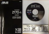 ASUS Z170-A - manual - i/o-shield - CD-ROM with drivers...