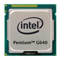 Intel Pentium G640 (2x 2.80GHz) SR059 CPU Sockel 1155...