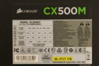 Corsair CX Series Modular CX500M 500W ATX Netzteil 500...