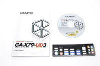 Gigabyte GA-X79-UD3 Handbuch - Blende - Treiber CD   #34375