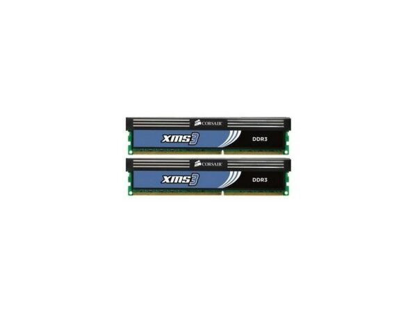 Corsair XMS3 4 GB (2x2GB) CMX4GX3M2A1600C7 DDR3-1600 PC3-12800   #30280