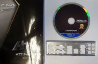 ASRock H77 Pro4/MVP Handbuch - Blende - Treiber CD   #34382