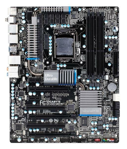 Gigabyte GA-Z68X-UD5-B3 Rev.1.0 Intel Z68 Mainboard ATX Sockel 1155   #37455