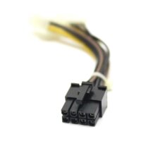 Stromadapter PCI-E Y  2x 6-PIN auf ein 8-PIN Grafikkarte...