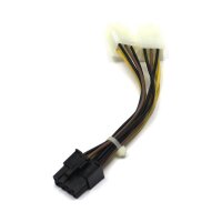 Stromadapter PCI-E Y  2x 6-PIN auf ein 8-PIN Grafikkarte  Adapter   #32596
