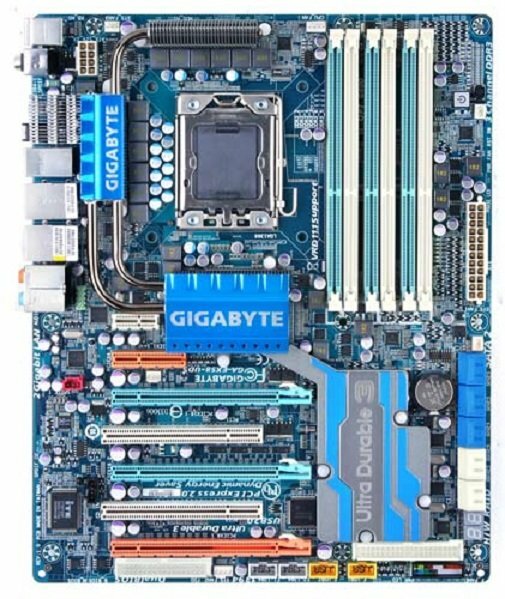 Gigabyte GA-EX58-UD5 Rev.1.0 Intel X58 Mainboard ATX Sockel 1366   #29525
