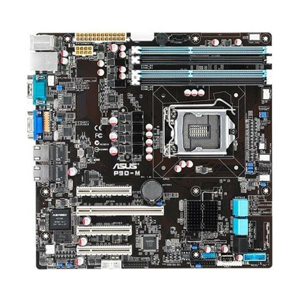 ASUS P9D-M Intel C224 Server Workstaion Mainboard Micro ATX Sockel 1150   #34389