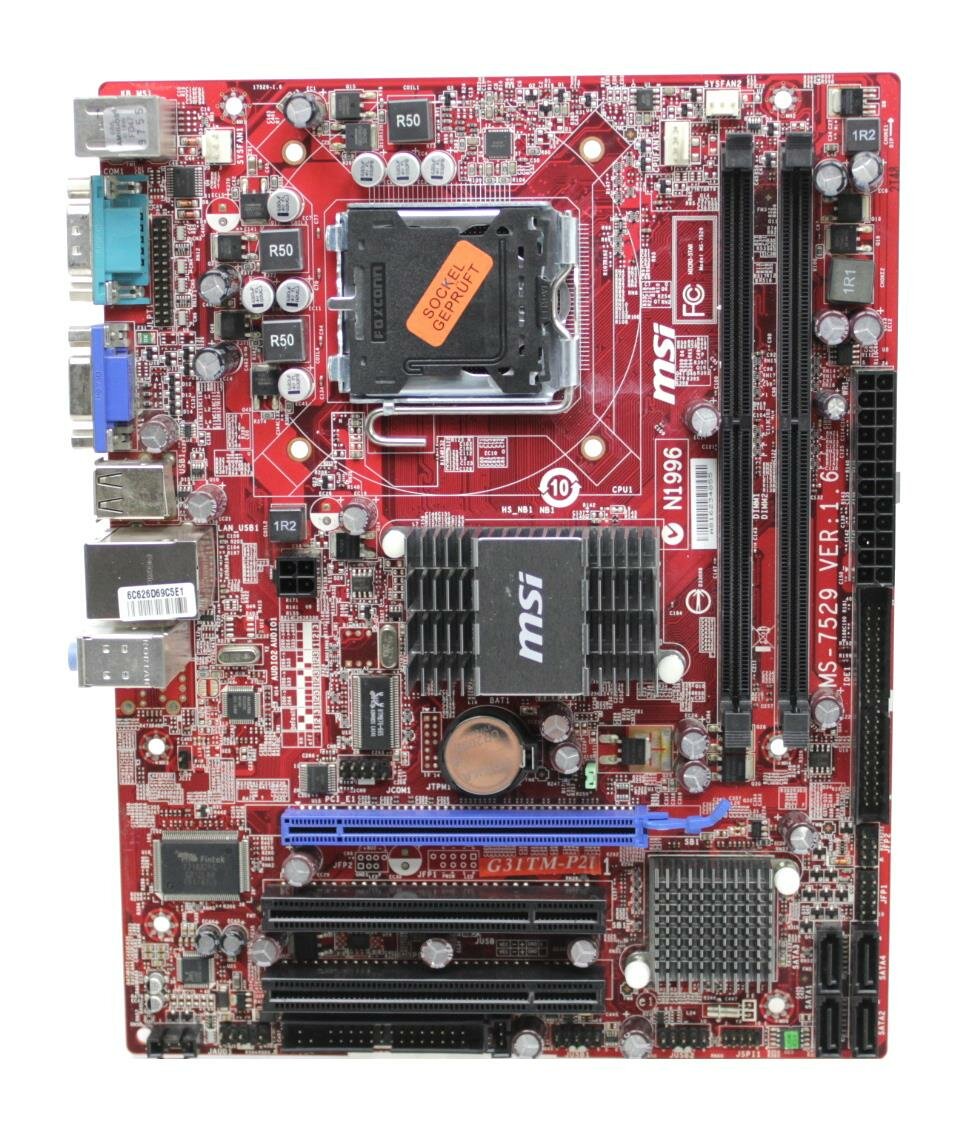 Подключение передней панели msi ms 7529