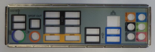 Gigabyte GA-890XA-UD3 Blende - Slotblech - IO Shield   #33368