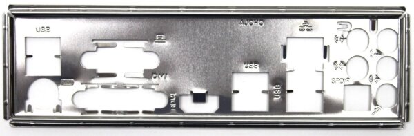 ASRock H81M - Blende - Slotblech - IO Shield   #110680
