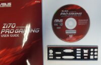 ASUS Z170 Pro Gaming Handbuch - Blende - Treiber CD   #40027