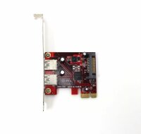 Conrad UB-108 2-Port USB 3.0 Karte Adapter PCI-E   #135260