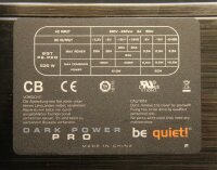 Be Quiet Dark Power Pro BQT P6-530W 530 Watt modular...