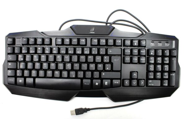 HAMA uRage Exodus Gaming Tastatur USB DE schwarz   #37212