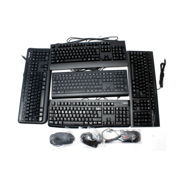 Tastatur, Keyboard Bundle 5 Stück verschiedene Modelle   #109918