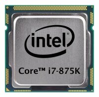 Intel Core i7-875K (4x 2.93GHz) SLBS2 CPU Sockel 1156...