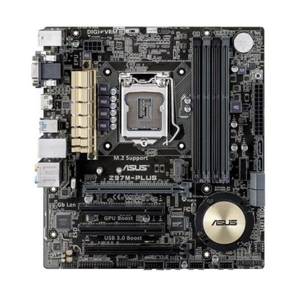 ASUS Z97M-Plus Z97 mainboard Micro ATX socket 1150   #34401