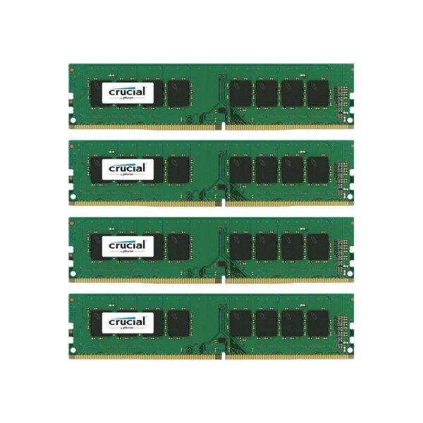 Crucial DIMM 16 GB (4x4GB) CT4G4DFS8213 DDR4-2133 PC4-17000U   #110443