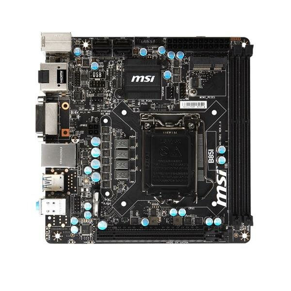 MSI B85I  MS-7851 Ver1.1 Intel B85 Mainboard Mini ITX Sockel 1150   #35950