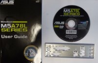 ASUS M5A78L manual - i/o-shield - CD-ROM with drivers...