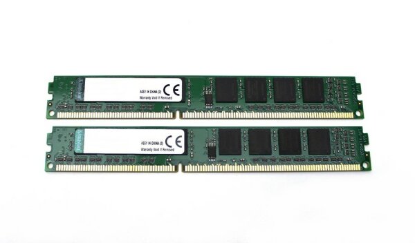 Kingston 4 GB (2x2GB) KVR1333D3S8N9/2G DDR3-1333 PC3-10600 Low Profile   #28532