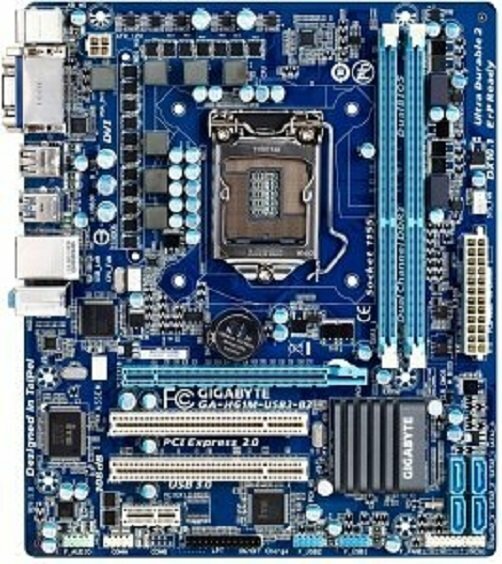 Gigabyte GA-H61M-USB3-B3 Intel H61 Mainboard Micro ATX Sockel 1155   #110708