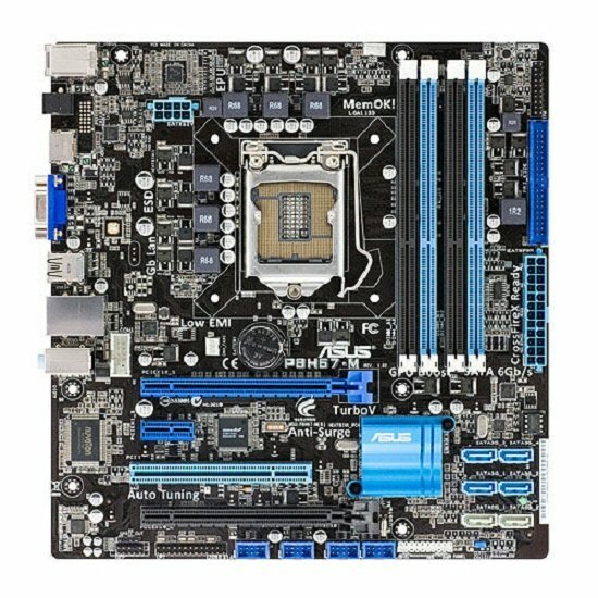 ASUS P8H67-M Intel H67 Mainboard Micro ATX Sockel 1155   #34678