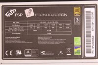 FSP Group FSP500-60EGN 500 Watt 80+ Gold   #83831