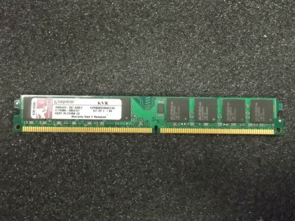 Kingston KVR 2 GB (1x2GB) KVR800D2N5K2/4G 240pin DDR2-800 PC2-6400 Low Profile   #28535