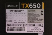 Corsair Enthusiast Series TX650 V2 650W 80+ Bronze ATX...