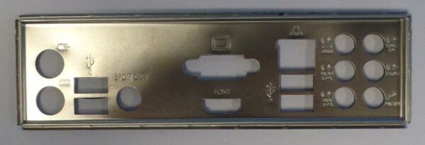 ASUS M3A-H/HDMI Blende - Slotblech - IO Shield   #32889