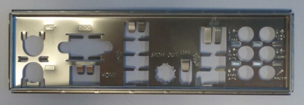 ASUS P5E-VM HDMI Blende - Slotblech - IO Shield   #32122