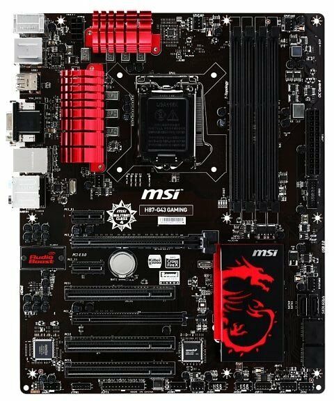 MSI H87-G43 Gaming Intel H87 Mainboard ATX Sockel 1150   #34682